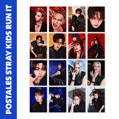 Postales Run It - Stray Kids
