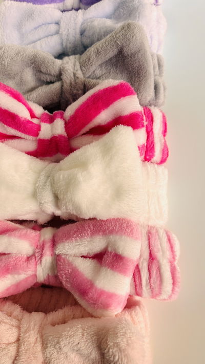 Vincha skincare moño