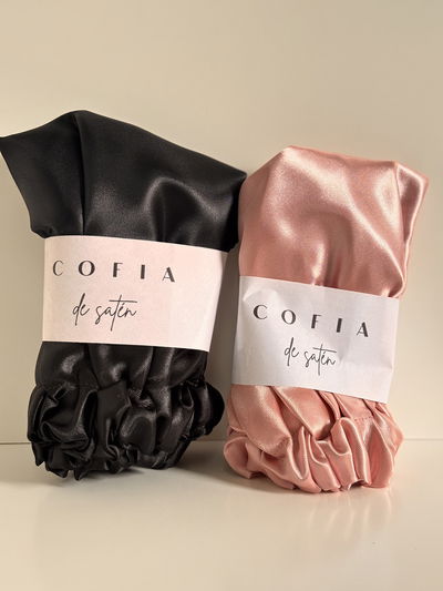 Cofia de satén