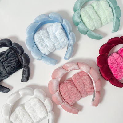 Vincha nube + muñequeras 