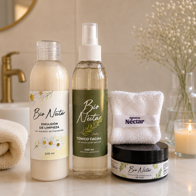Kit Facial para pieles OLEOSAS DESHIDRATADAS