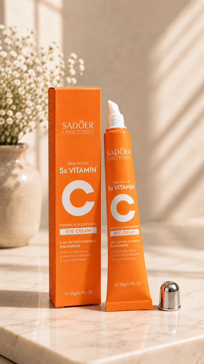 Crema contorno de ojos con Vitamina C