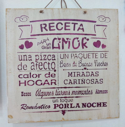Cuadro Inspiracion Diaria (30 x 30 cm) - Pieza Unica de Autor