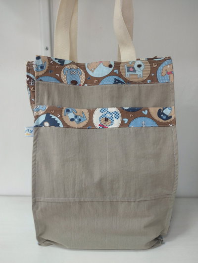 Bolsas Perritos - Algodon y Gabardina Artesanal
