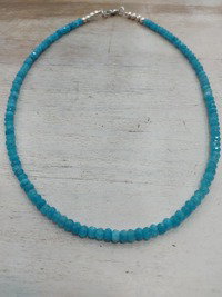 COLLAR AGATA TURQUESA