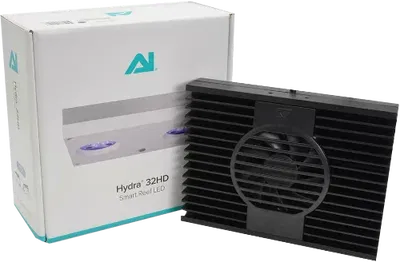 Aqua Illumination - Hydra32 HD Black //  Aquarium Led Light
