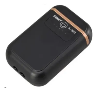 AIREADOR AC/DC A BATERIA DE LITIO 2 SALIDAS 2W 2X3L/min - SOBO A-320