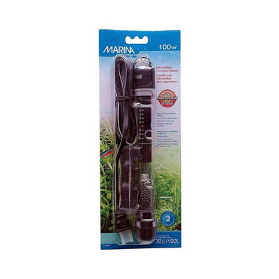 Marina Calentador Sumergible, 100W, 22 cm, 100 Litros