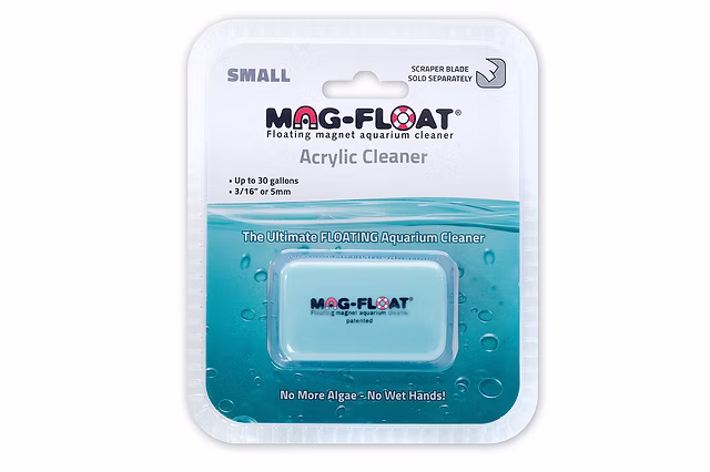 MAG-FLOAT - (Small) Acrylic Aquarium Cleaner - SMALL