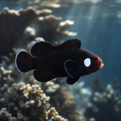 Amphiprion ocellaris - BLACK DOMINO
