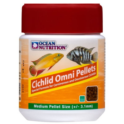 Ocean Nutrition - Cichlid Omni Pellets Med - 100 GR