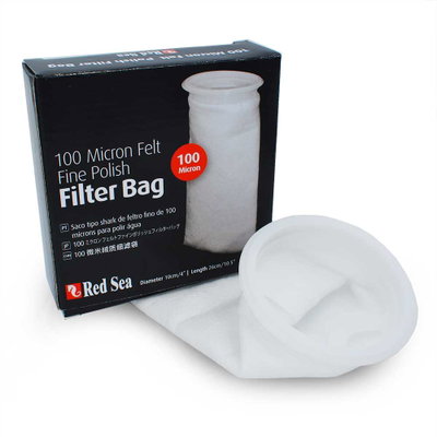 Red Sea - 100 MICRON FELT FINE POLISH FILTER BAG - 100 (4") / 260 (10,5")
