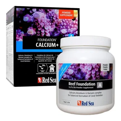 Red Sea - FOUNDATION A CALCIO+ 1kg. CALCIO Y ESTRONCIO