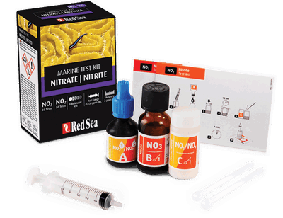 Red Sea - NITRATE/NITRITE - KIT TEST ALTA EFECTIVIDAD (50 PRUEBAS DE CADA UNO)