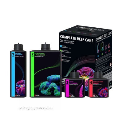 Red Sea - KIT COMPLETO DE CUIDADO DE ARRECIFES - MED (300 L) Cuidado Completo de Arrecifes es un programa de suplementos simple pero complet