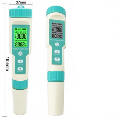 The Coral Garden - MEDIDOR DE TDS/EC/TEMP/SALINIDAD/ORP - MF-H71