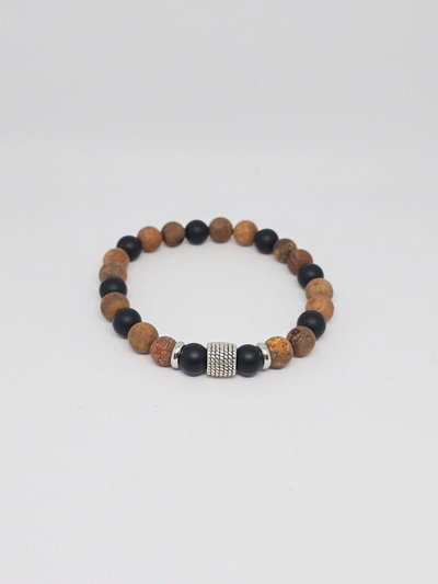 Pulsera Volcanica Marron