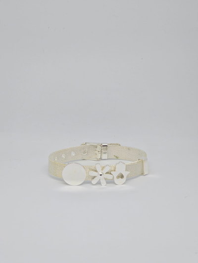 Pulsera EntreTejida con Dijes