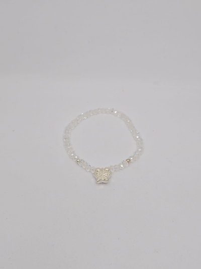 Pulsera Cristal Blanco