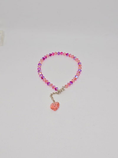 Pulsera Cristal Corazon