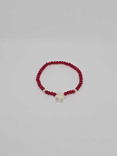 Pulsera Cristal Roja