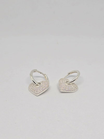 Argollas Corazon Cubic