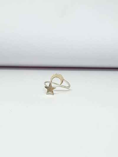 Anillo Estrella Luna