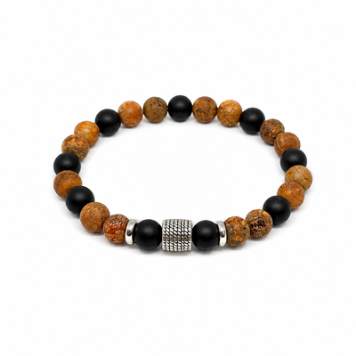 Pulsera Volcanica Marron