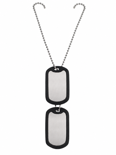 Chapa Militar Doble Stone