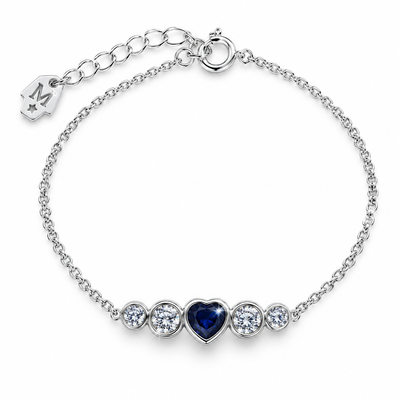 Pulsera Corazon Piedras