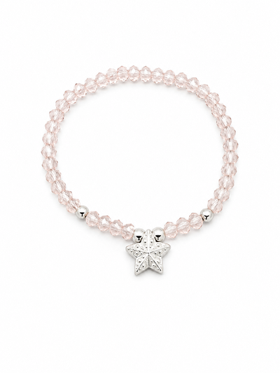 Pulsera Cristal Rosa