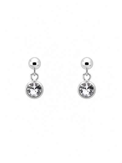 Aros colgantes piedras