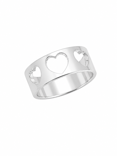 Anillo Corazon Calado