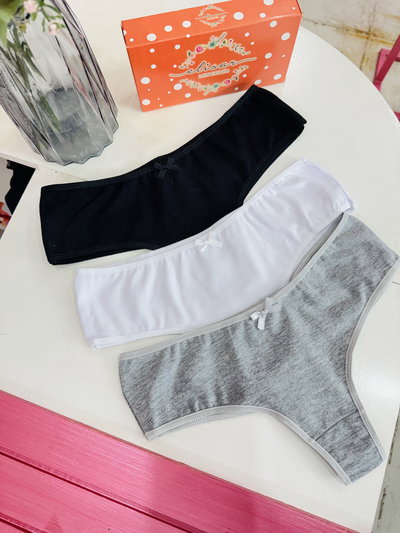 Pack x3 Culottless Lisas Algodón (34 al 46)