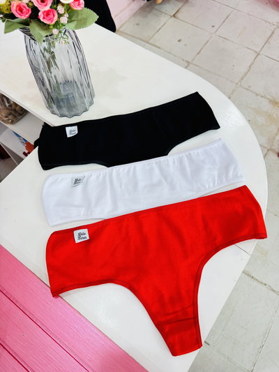 Pack x3 Culottless Algodón (48 al 56)