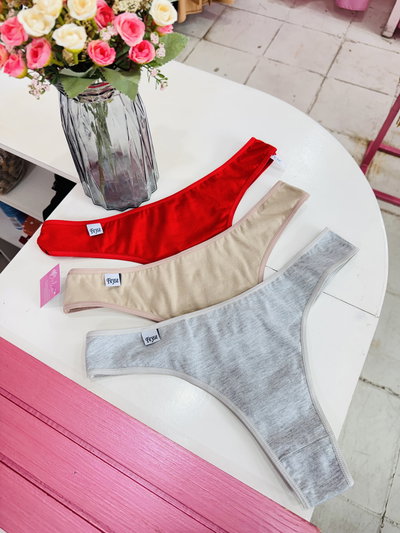 Pack x3 Colaless Algodón Lisas (42 al 48)