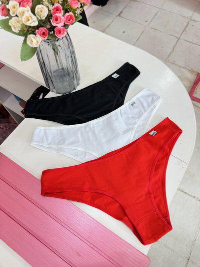 Pack x3 Vedetinas Algodón (48 al 56)