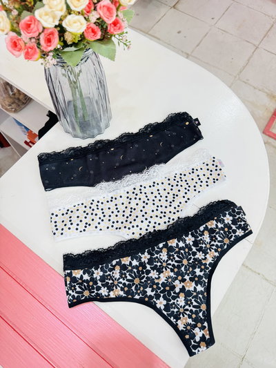 Pack x3 Culottless Microfibra E (38 al 44)