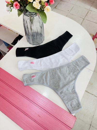 Pack x3 Colaless Meraki clásica lisa (46 al 52)