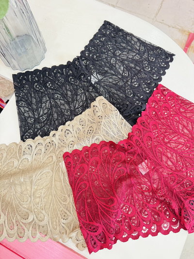 Pack x3 Culotte De Encaje T-m (38 al 46)