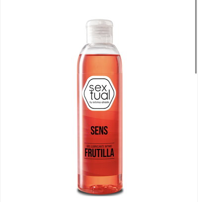 GEL LUBRICANTE SEXTUAL SABOR FRUTILLA 200ml