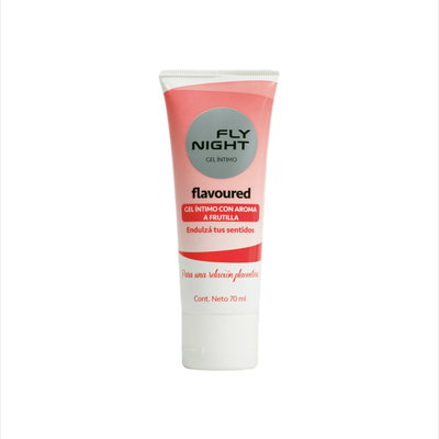 GEL LUBRICANTE FLY NIGHT FLAVOURED FRUTILLA