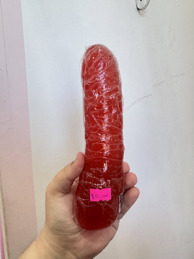 Consolador 18x4 rojo 