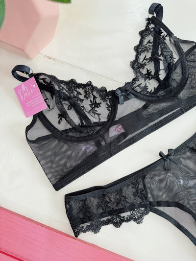 Conjunto Esmeralda Arco Negro