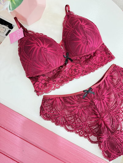 Conjunto Morgan Bordo
