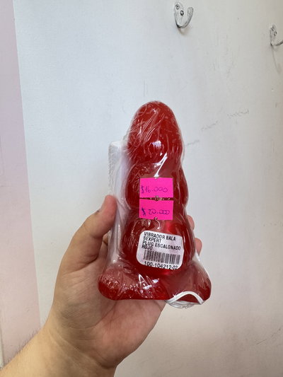 PLUG ANAL ESCALONADO VIBRADOR 12x4,5cm