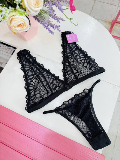 Conjunto Olivia Negro