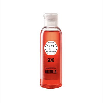 GEL LUBRICANTE SEXTUAL SABOR FRUTILLA