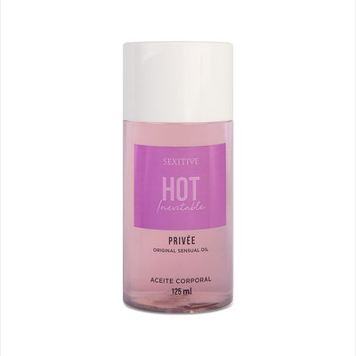 ACEITE PARA MASAJES SEXITIVE HOT INEVITABLE PRIVEE