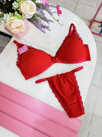 Conjunto Cloe Rojo